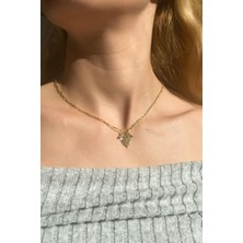 Spossy Silver Jewelry Orta Boy Sembol Kolye