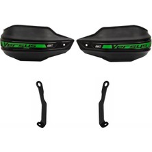 Gp Kompozit Kawasaki Versys 650 2015-2025 Uyumlu Plastik Elcik Koruma Siyah