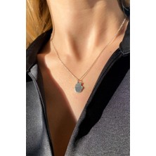 Spossy Silver Jewelry Yılbaşı Temalı Marshmellow Kolye