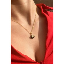 Spossy Silver Jewelry Mineli Kelebek Kolye