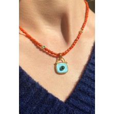 Spossy Silver Jewelry Doğal Taşlı Kolye