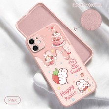 Ucuc iPhone 11 Uyumlu Iç Kadife Yüzey Kamera Koruması Anti-Darbe Silikon Kılıf