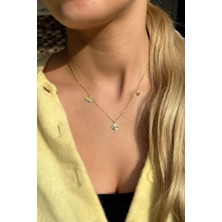 Spossy Silver Jewelry Gökkuşağı ve At Kolye