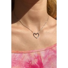 Spossy Silver Jewelry Kalp Choker Kolye