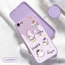 Ucuc iPhone 7/8/se 2020 2022 Uyumlu Iç Kadife Yüzey Kamera Koruması Anti-Darbe Silikon Kılıf