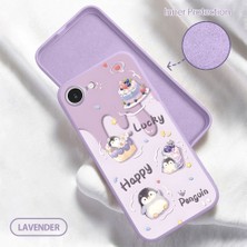 Ucuc iPhone 16E Uyumlu Iç Kadife Yüzey Kamera Koruması Anti-Darbe Silikon Kılıf