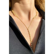 Spossy Silver Jewelry Sallantılı Yıldız Kolye