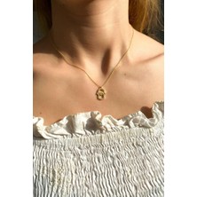 Spossy Silver Jewelry Fatma Ana Eli Kolye