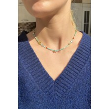Spossy Silver Jewelry Doğal Taşlı, Firuze Taşlı, Kolye