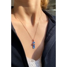 Spossy Silver Jewelry Nazar Terlik Kolye