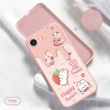 Ucuc iPhone 16E Uyumlu Iç Kadife Yüzey Kamera Koruması Anti-Darbe Silikon Kılıf