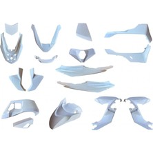 NCR HONDA PCX 125 BEYAZ KAPORTA SETİ 2025