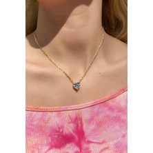 Spossy Silver Jewelry Kalp Choker Kolye