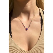 Spossy Silver Jewelry Kalp Kolye