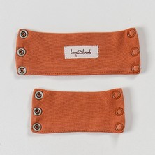 Tiny Lamb Bebek Bodysuit Uzatma Aparatı 2 Adet %100 Pamuk (9.5mm Çıtçıtlıdır)