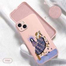 Ucuc iPhone 15 Plus Uyumlu Iç Kadife Yüzey Kamera Koruması Anti-Darbe Silikon Kılıf