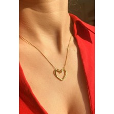 Spossy Silver Jewelry Kalp Kolye