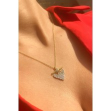 Spossy Silver Jewelry Üçgen Tasarım Kolye