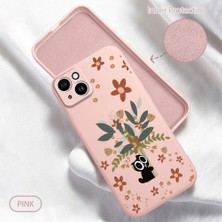 Ucuc iPhone 14 Plus Uyumlu Iç Kadife Yüzey Kamera Koruması Anti-Darbe Silikon Kılıf