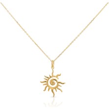 Spossy Silver Jewelry Güneş Kolye