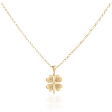 Spossy Silver Jewelry Orta Boy Yonca Kolye