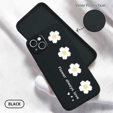 Ucuc iPhone 15 Plus Uyumlu Iç Kadife Yüzey Kamera Koruması Anti-Darbe Silikon Kılıf