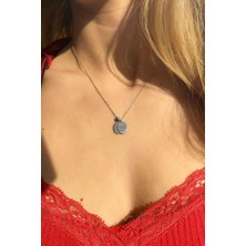 Spossy Silver Jewelry Dua Yazılı Kolye