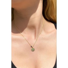 Spossy Silver Jewelry Dua Yazılı Kolye