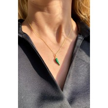 Spossy Silver Jewelry Biber Kolye