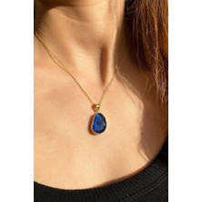 Spossy Silver Jewelry Asimetrik Tasarım Kolye