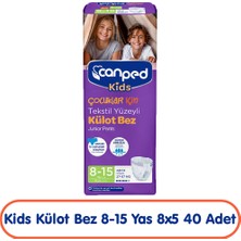 Canped Kids Külot Bez 8-15 Yaş 8x5 40 Adet