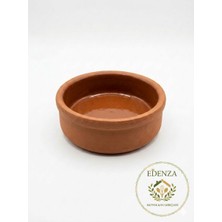Edenza 12 cm Çömlek Güveç Kase Fırın Kase Güveç Kabı Sufle Kabı Sütlaçlık Kase