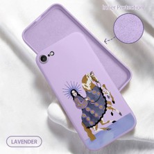Ucuc iPhone 7/8/se 2020 2022 Uyumlu Iç Kadife Yüzey Kamera Koruması Anti-Darbe Silikon Kılıf