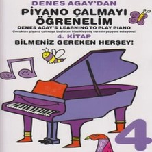 Epilons Denes Agay'dan Piyano Çalmayı Öğrenelim 4. Bilmeniz Gereken Herşey!