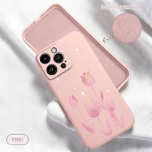 Ucuc iPhone 14 Pro Max Uyumlu Iç Kadife Yüzey Kamera Koruması Anti-Darbe Silikon Kılıf