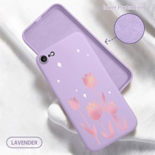 Ucuc iPhone 7/8/se 2020 2022 Uyumlu Iç Kadife Yüzey Kamera Koruması Anti-Darbe Silikon Kılıf