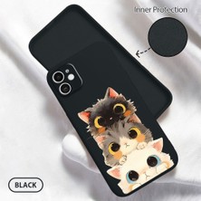 Ucuc iPhone 11 Uyumlu Iç Kadife Yüzey Kamera Koruması Anti-Darbe Silikon Kılıf