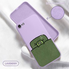 Ucuc iPhone 7/8/se 2020 2022 Uyumlu Iç Kadife Yüzey Kamera Koruması Anti-Darbe Silikon Kılıf
