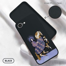 Ucuc iPhone 16E Uyumlu Iç Kadife Yüzey Kamera Koruması Anti-Darbe Silikon Kılıf