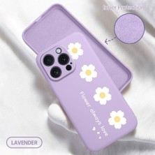 Ucuc iPhone 15 Pro Uyumlu Iç Kadife Yüzey Kamera Koruması Anti-Darbe Silikon Kılıf