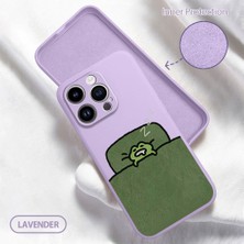 Ucuc iPhone 14 Pro Uyumlu Iç Kadife Yüzey Kamera Koruması Anti-Darbe Silikon Kılıf