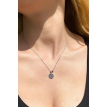 Spossy Silver Jewelry Dua Yazılı Kolye