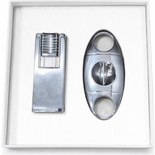 Parmida Çakmak Torklu Çakmak ve Puro Makası Bir Arada(Kişiye Özel Isim).