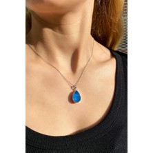 Spossy Silver Jewelry Damla Kolye