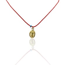 Spossy Silver Jewelry Ipli Huzur Simgeli Şans Kolye