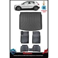 Rizline Kia Stonic 2017 Sonrası Eski Logolu Bagaj Havuzu ve Havuzlu Paspas