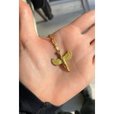 Spossy Silver Jewelry Kanatlı Isis Mısır Kraliçe Kolye