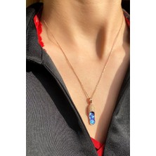 Spossy Silver Jewelry Nazar Terlik Kolye