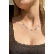 Spossy Silver Jewelry Kalpli Tam Tur Kolye