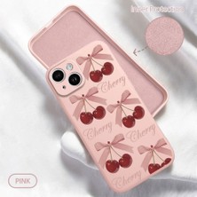 Ucuc iPhone 14 Uyumlu Iç Kadife Yüzey Kamera Koruması Anti-Darbe Silikon Kılıf
